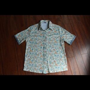 Vintage Sears "the shirt" in floral pattern